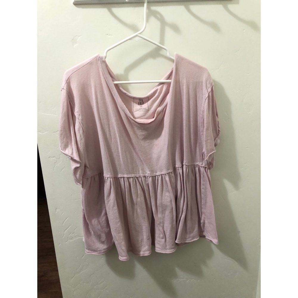 We The Free cute baby pink tee